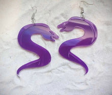 Load image into Gallery viewer, Earrings - Moray Eels - Economy Acrylic Variables