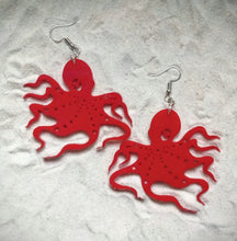 Load image into Gallery viewer, Earrings - Octopus - Economy Acrylic Variables