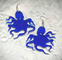 Load image into Gallery viewer, Earrings - Octopus - Economy Acrylic Variables