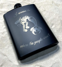 Load image into Gallery viewer, Drinkware - Flask - I Wanna Be Where The People Aren't