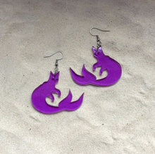 Load image into Gallery viewer, Earrings - Purrmaid - Economy Acrylic Variables