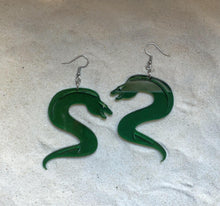 Load image into Gallery viewer, Earrings - Moray Eels - Economy Acrylic Variables