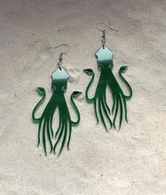 Load image into Gallery viewer, Earrings - Squid - Economy Acrylic Variables