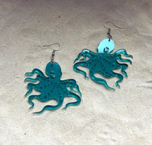Load image into Gallery viewer, Earrings - Octopus - Economy Acrylic Variables