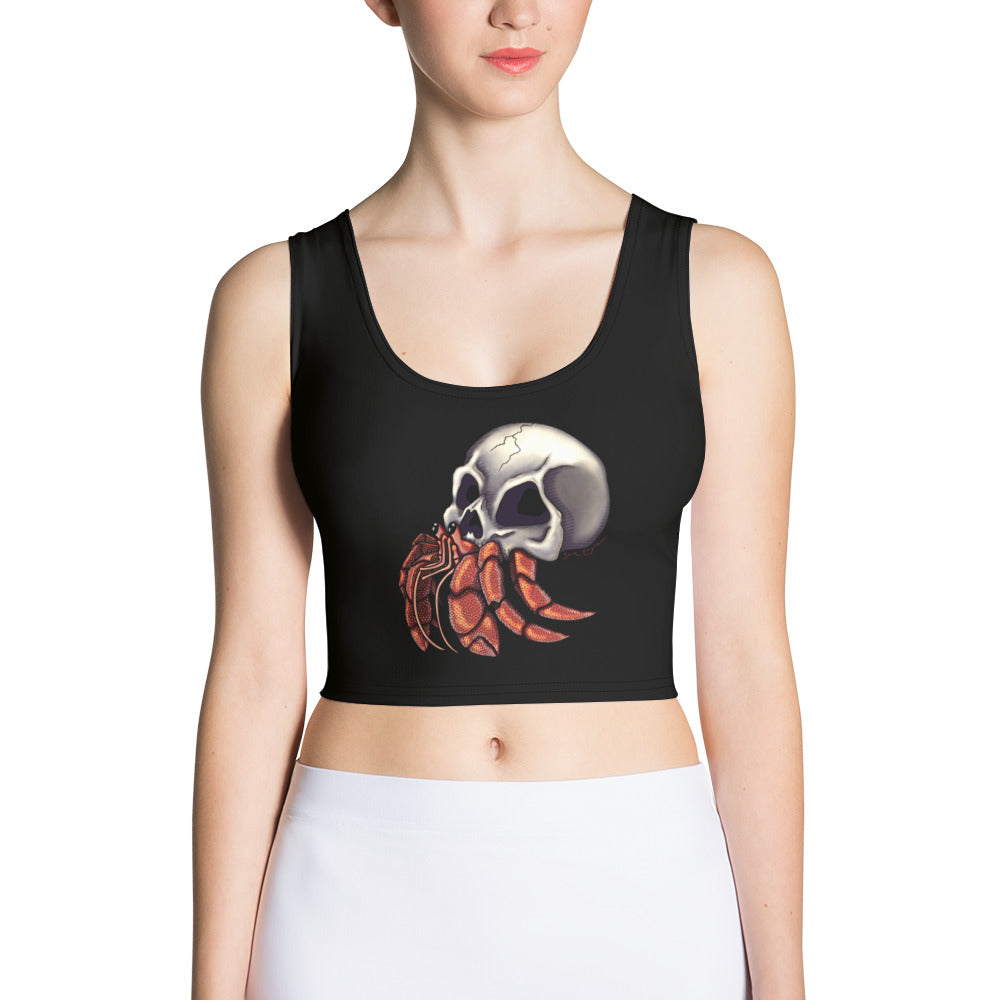 Apparel - Skullmit Crab Bra Crop Top - Swimmable!