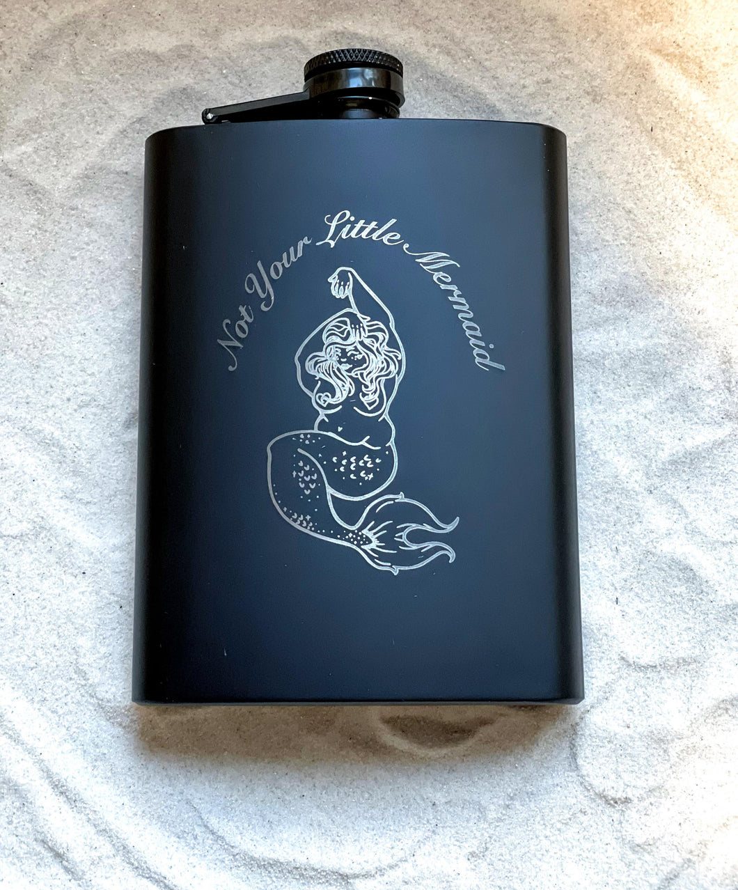 Drinkware - Flask - Not Your Little Mermaid