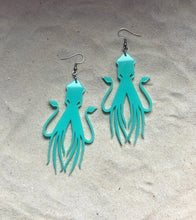 Load image into Gallery viewer, Earrings - Squid - Economy Acrylic Variables
