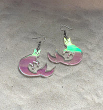 Load image into Gallery viewer, Earrings - Purrmaid - Premium Acrylic Variables
