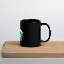 Load image into Gallery viewer, Black Glossy Mug - Water Unicorn
