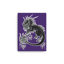 Load image into Gallery viewer, Wall Art - Kelpie Kirin on Purple Background
