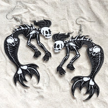 Load image into Gallery viewer, Earrings - Skelemer - Economy Acrylic Variables with Black Paint
