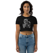 Load image into Gallery viewer, Apparel - Kelpie Kirin - Organic Crop Top
