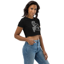 Load image into Gallery viewer, Apparel - Kelpie Kirin - Organic Crop Top
