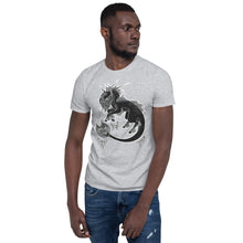 Load image into Gallery viewer, Apparel - Kelpie Kirin Unisex Shirt - Greyscale
