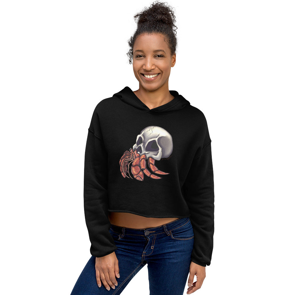 Apparel - Skullmit Crab - Cropped Hoodie